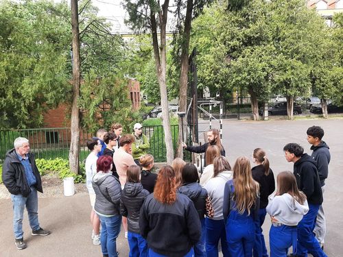 A Leicon Kft. képviseletében Bogár Ádám tartott gyakorlati foglalkozást tanulóinknak