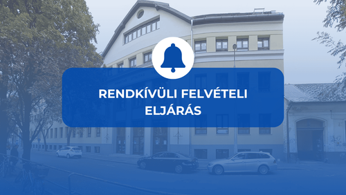 Rendkívüli felvételi eljárás